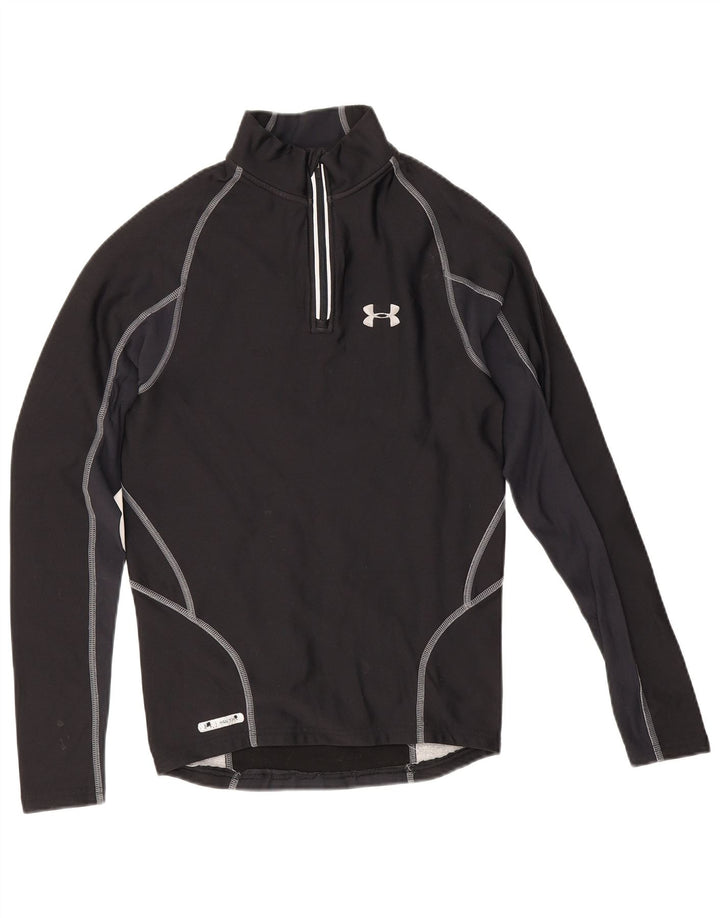 Under Armour Haut de Survêtement Cold Gear Graphic Pullover Homme Noir Moyen