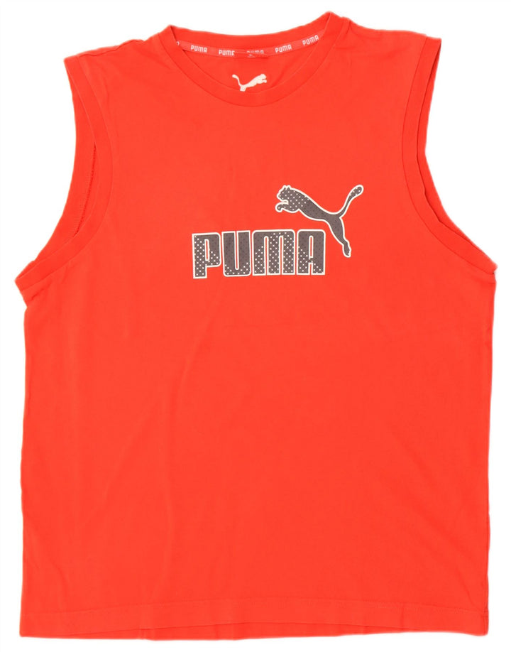 Puma Débardeur Graphique Homme XL Rouge