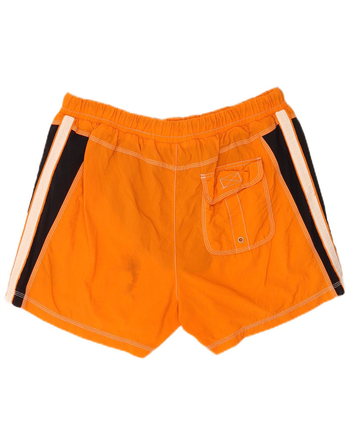 Diadora Short de Bain Regular 2XL Orange Colourblock Polyamide Homme