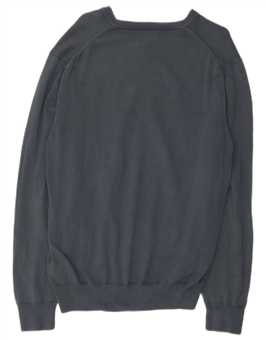 Marks & Spencer Pull col V pour homme XL Gris Coton