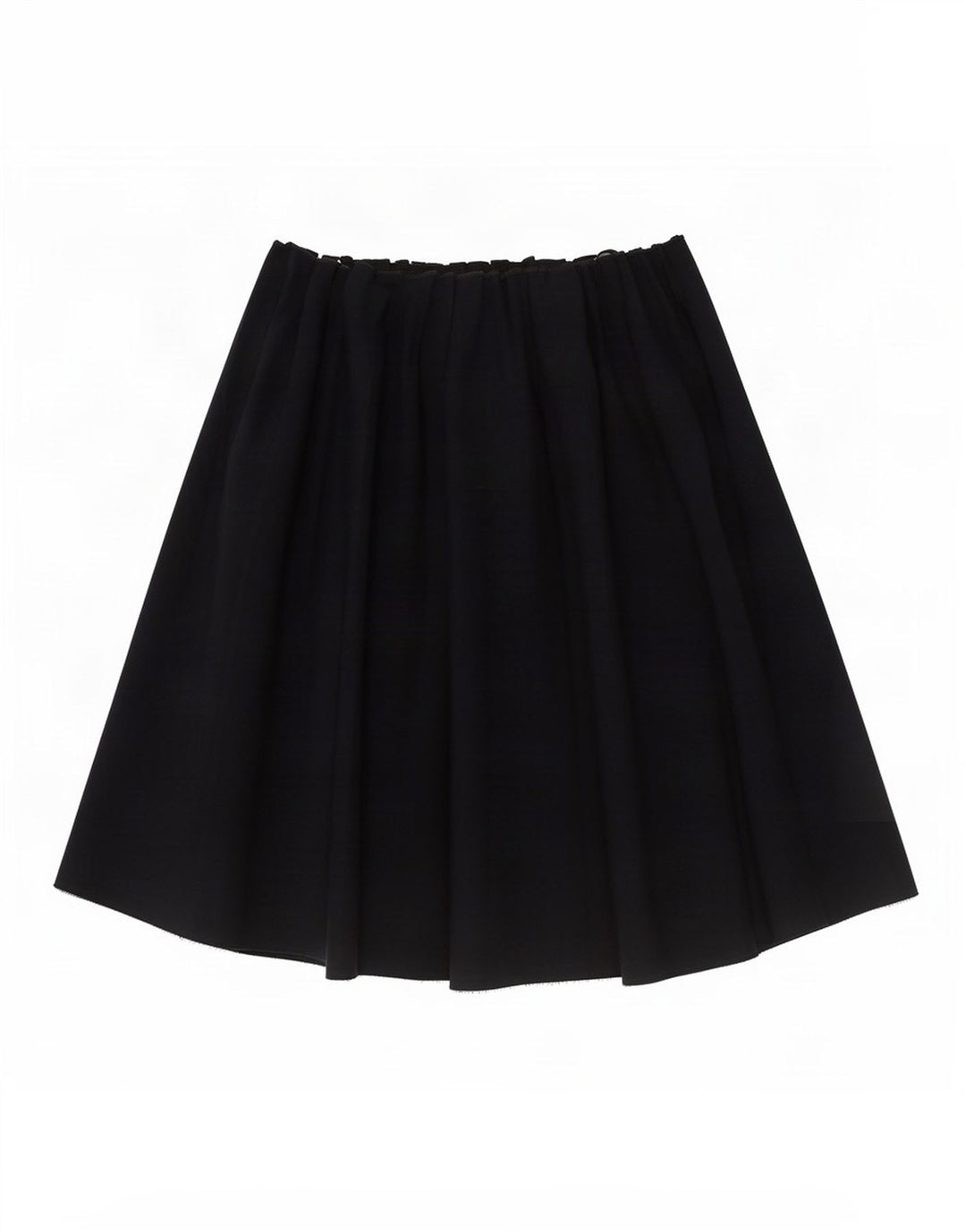 Zara Femme Jupe Plissée Small W26 Bleu Marine Polyester