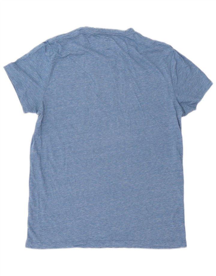 Jack Wills T-Shirt Homme Bleu Moyen Moucheté Coton