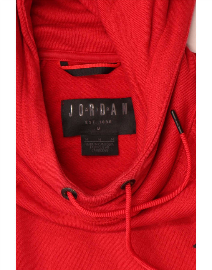 Jordan Pull à capuche pour homme en coton rouge moyen