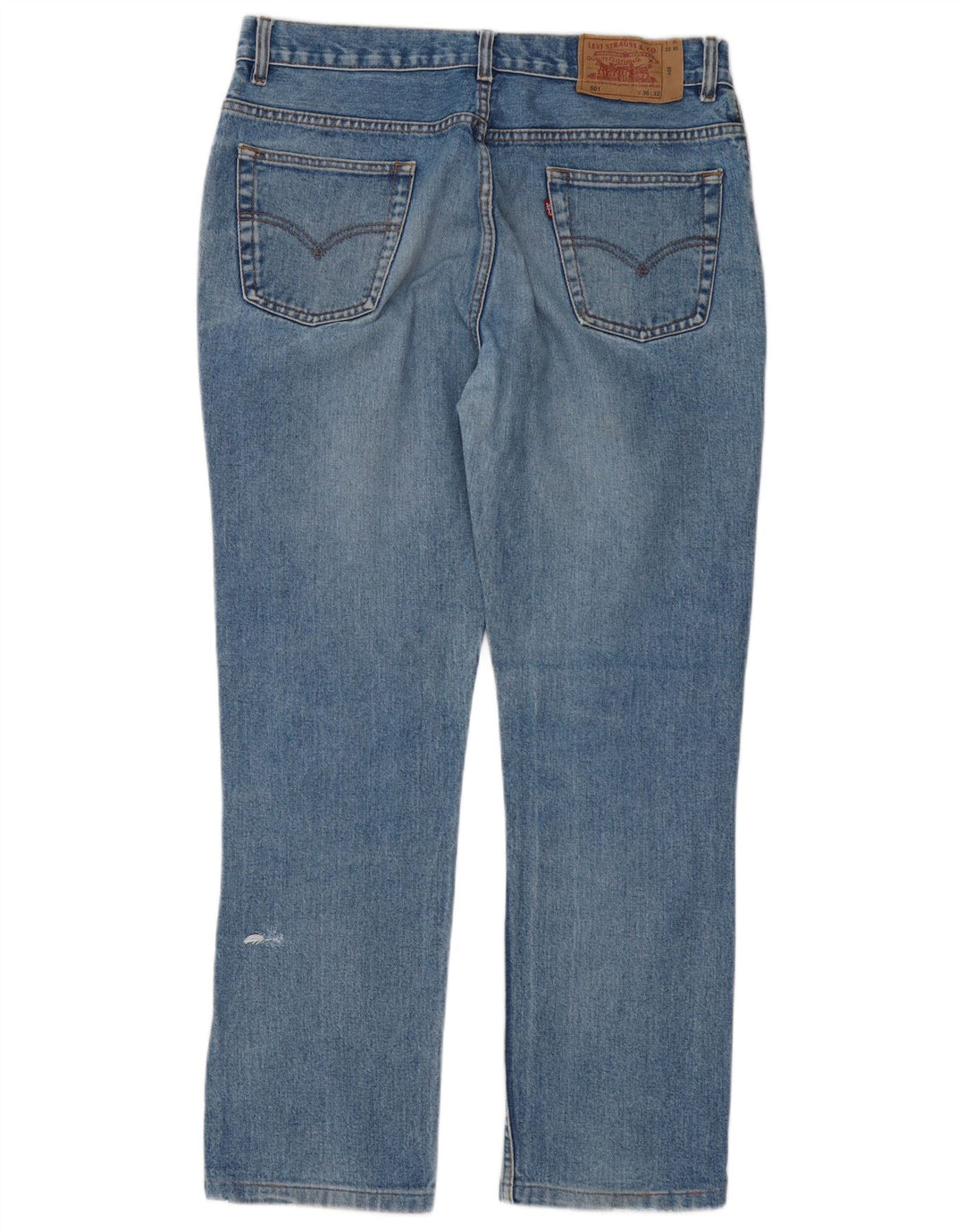 Levi's Jean Droit 501 Homme Bleu W36 L32 Coton