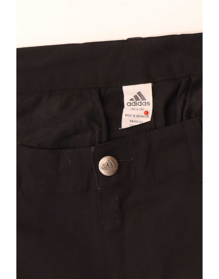 Adidas Pantalon Chino Slim Femme W32 L32 Noir Polyester