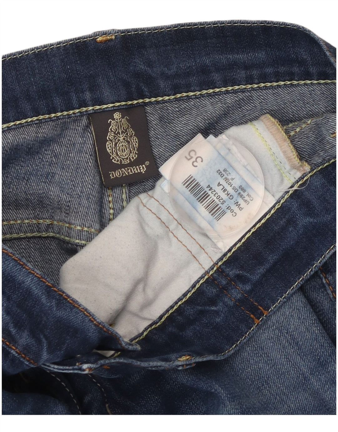 Dondup Jean slim homme W35 L30 bleu polyester