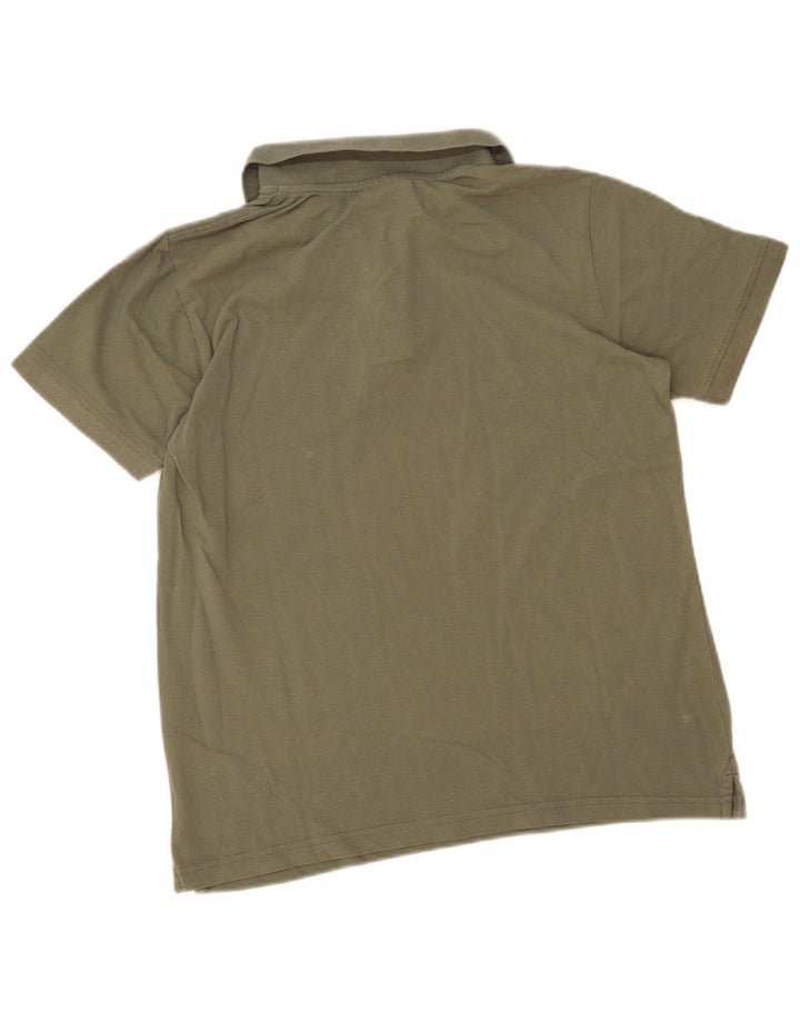 Kappa Polo Homme Kaki Moyen Coton