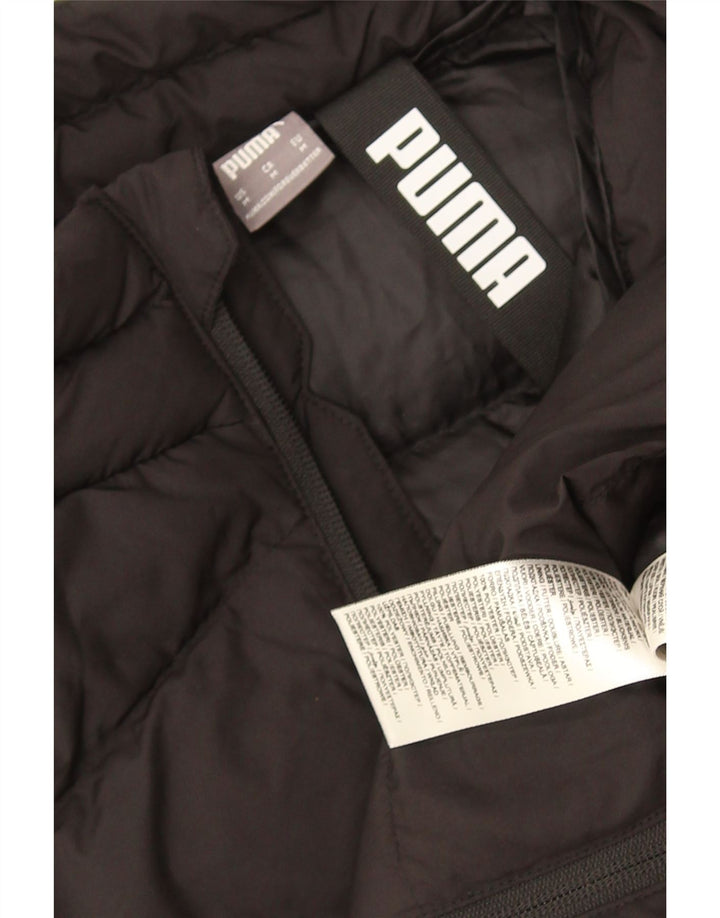 Puma Veste rembourrée pour femme UK 14 Medium Noir Polyester
