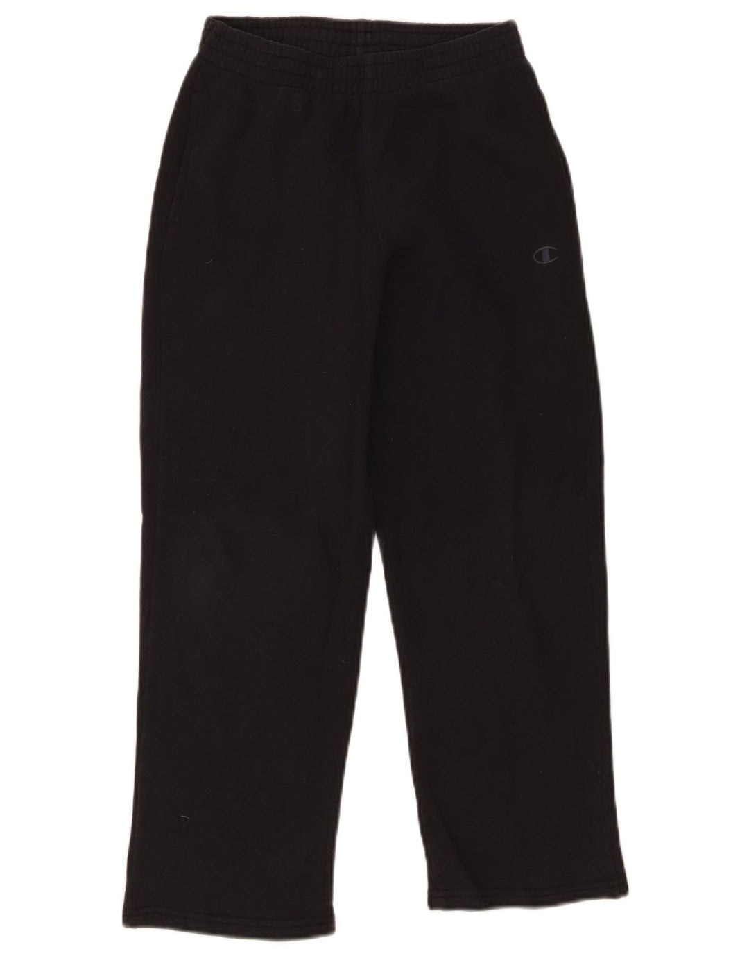 CHAMPION Womens Tracksuit Trousers UK 12 Medium  Black Cotton