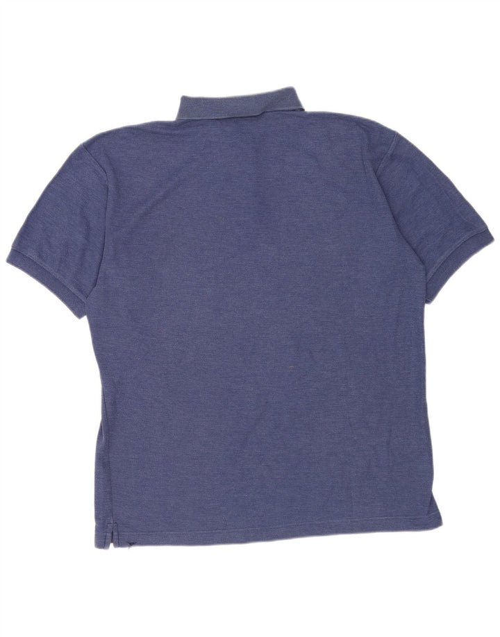 Fila Polo Homme IT 52 Large Bleu Coton