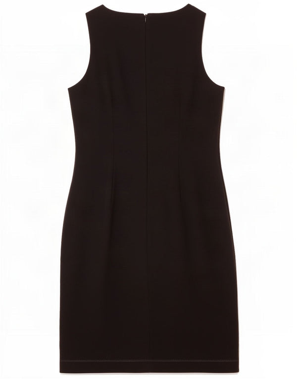Marks & Spencer Robe fourreau St. Michael pour femme UK 12 Noir moyen