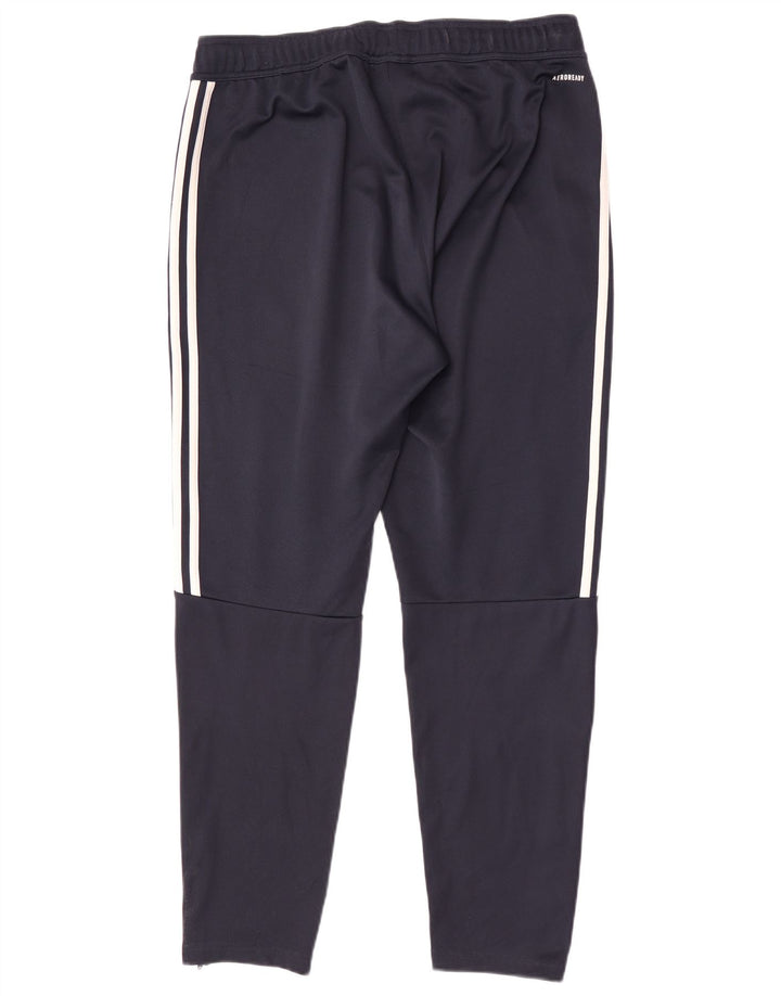 Adidas Pantalon de survêtement pour homme Large Bleu marine Polyester