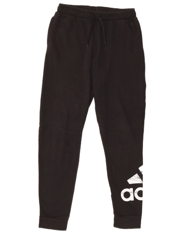 Adidas Pantalon de survêtement graphique pour garçon 13-14 ans Noir Coton