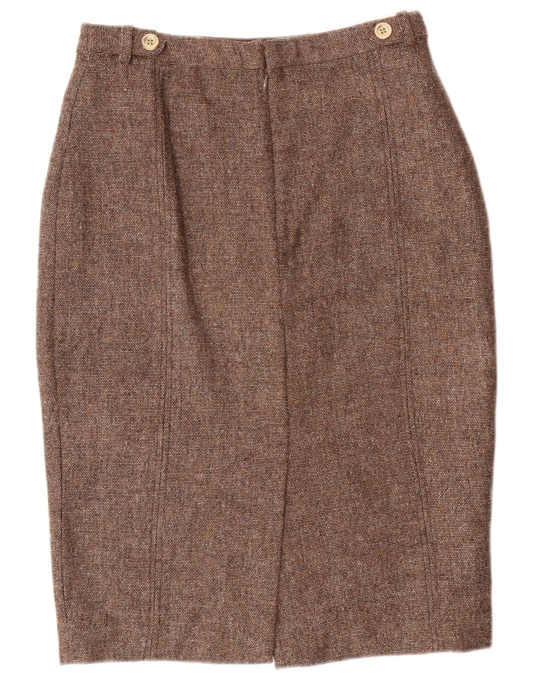 JOULES Jupe crayon femme UK 12 Medium W28 Laine marron