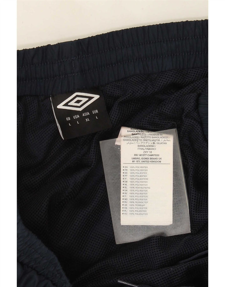 Umbro Pantalon de Survêtement Homme Joggers Large Bleu Marine Polyester