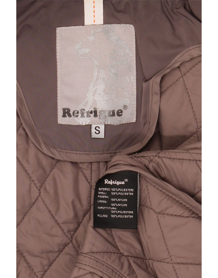 Refrigiwear Veste matelassée pour femme UK 10 Petit Gris Polyester