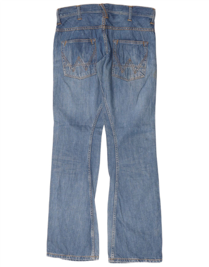 WRANGLER Jean Bootcut Sharkey Homme W31 L34 Bleu Coton
