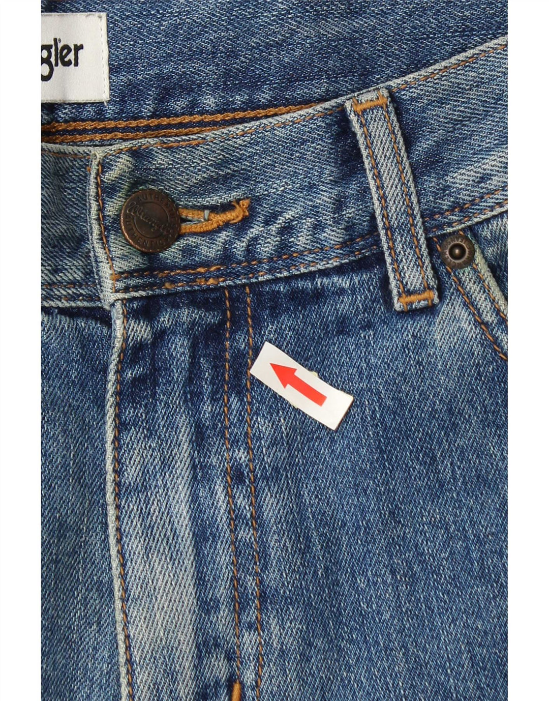 Wrangler Jean Droit Texas Homme W30 L28 Bleu Coton