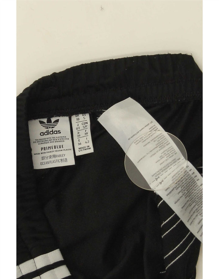Adidas Pantalon de survêtement pour femme UK 10 Small Noir Polyester