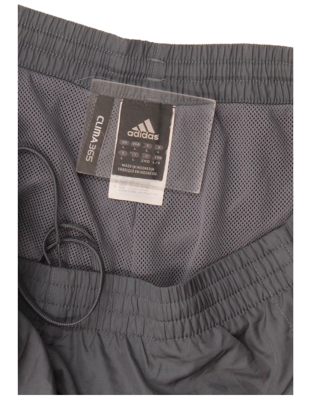Adidas Pantalon imperméable Clima 365 pour homme Taille L Gris Polyester