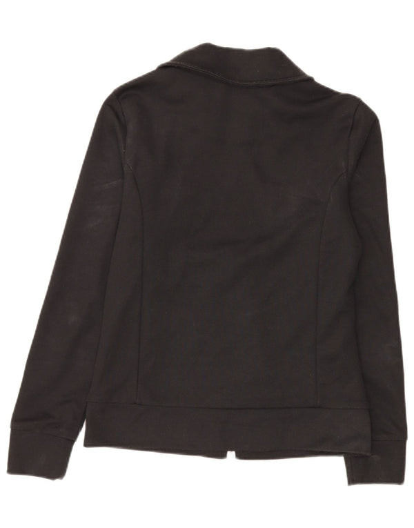 Adidas Veste de survêtement pour femme UK 8 Small Noir Coton