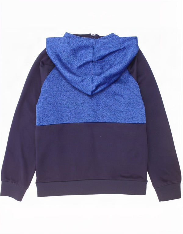 Nike Garçons Dri Fit Zip Sweat à capuche 6-7 ans Grand Bleu Marine Moucheté