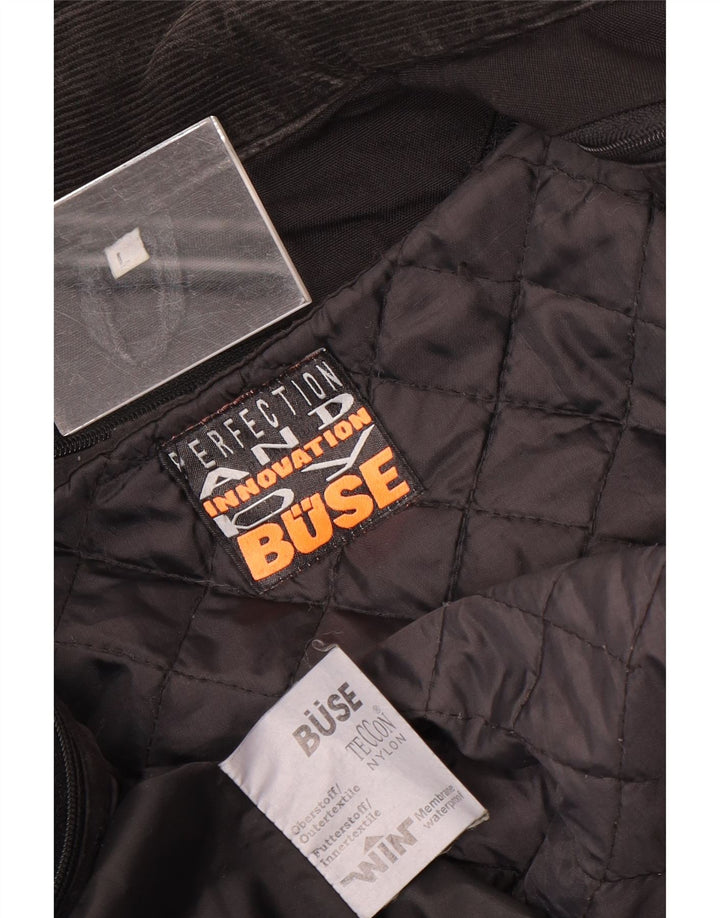 Buse Veste Graphic Racer pour homme UK 40 Large Noir Nylon