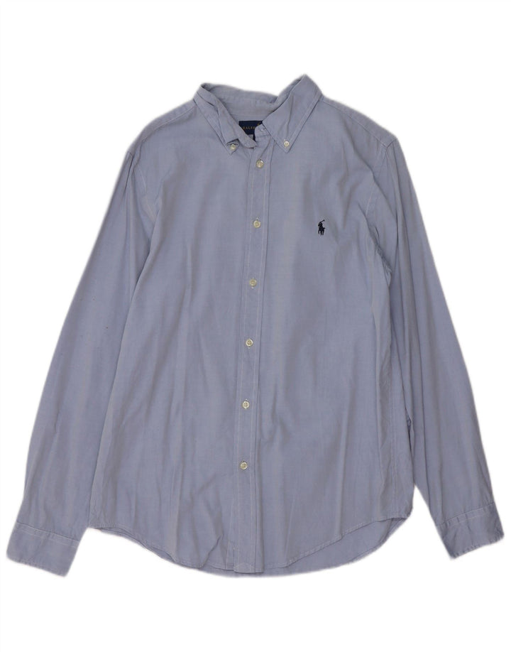 Chemise Ralph Lauren Garçon 15-16 ans Bleu Coton