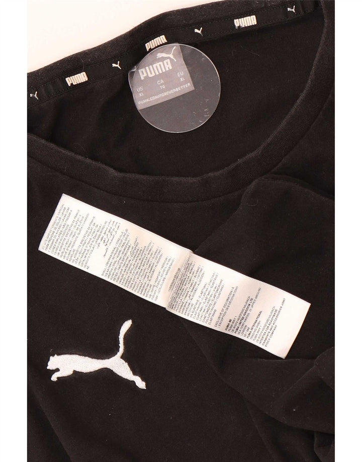 Puma T-Shirt Homme Top XL Noir Coton