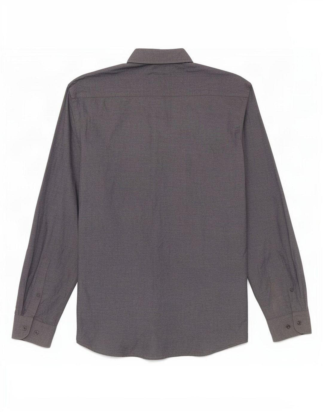 St. Bernard Chemise Homme Taille 39/40 15 1/2 Coton Gris Moyen