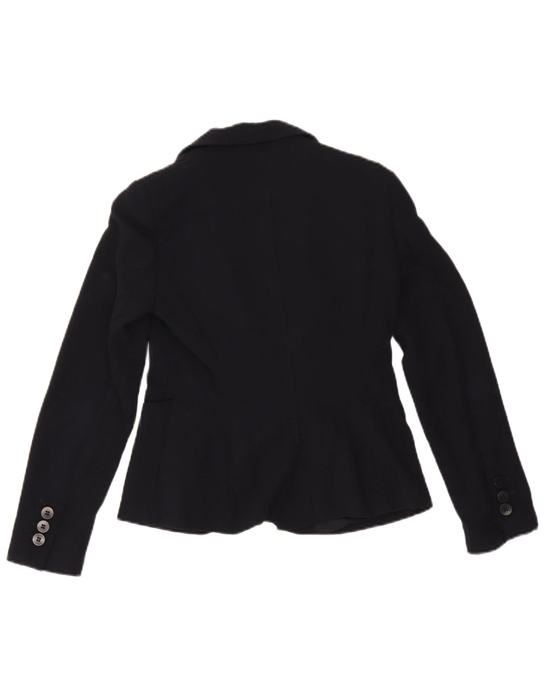 Emporio Armani Veste blazer à 2 boutons pour femme UK 8 Small Bleu marine