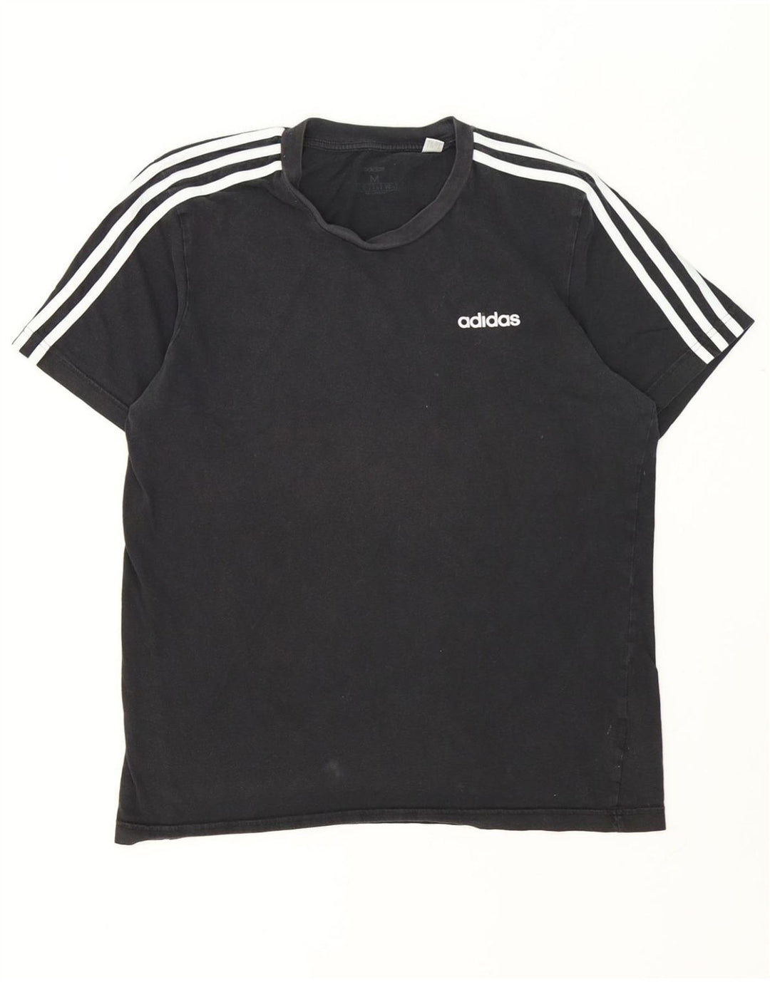 Adidas T-Shirt Homme Haut Noir Moyen Coton