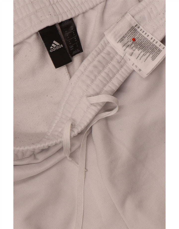 Adidas Pantalon de Survêtement Aeroready Homme Blanc Moyen Polyester