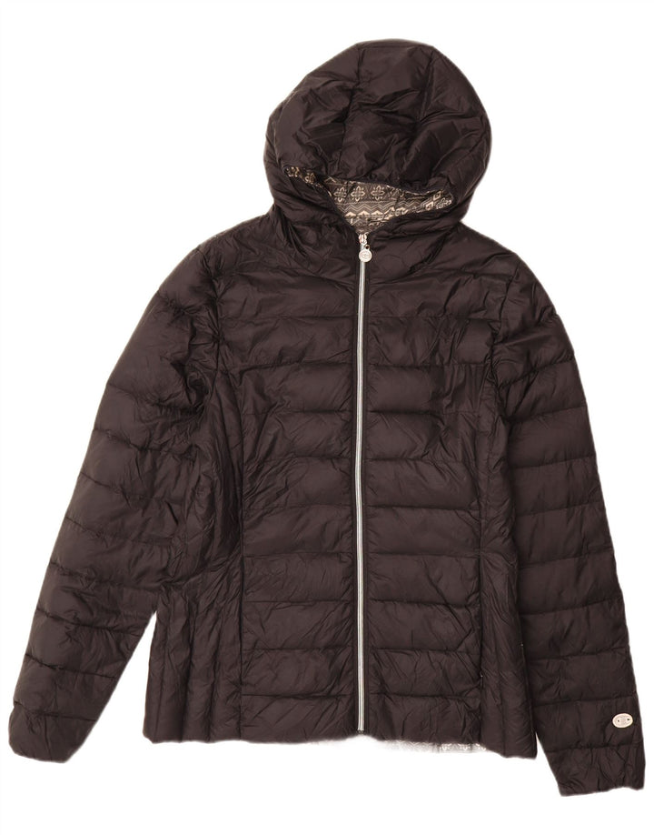 CHAMPION Veste matelassée à capuche pour femme IT 48 XL Noir Polyamide
