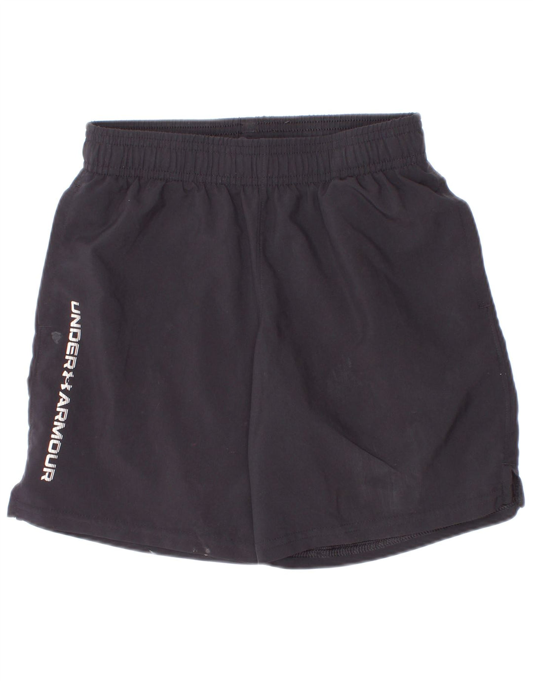 Under Armour Short de sport graphique pour garçon 7-8 ans Petit Noir Polyester