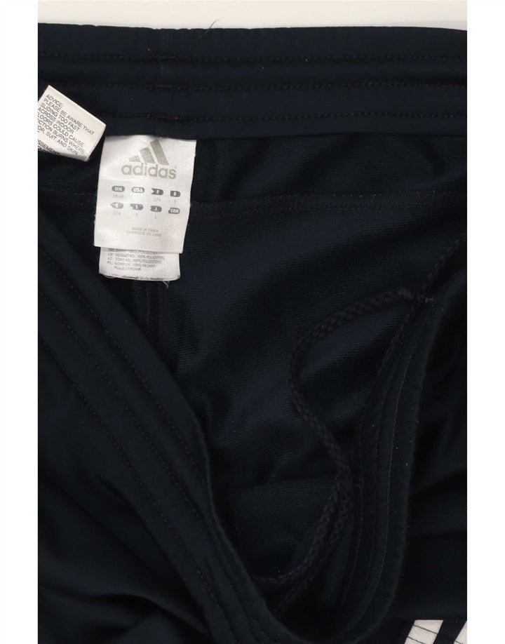 Adidas Pantalon de survêtement pour homme UK 38/40 Bleu marine moyen Polyester