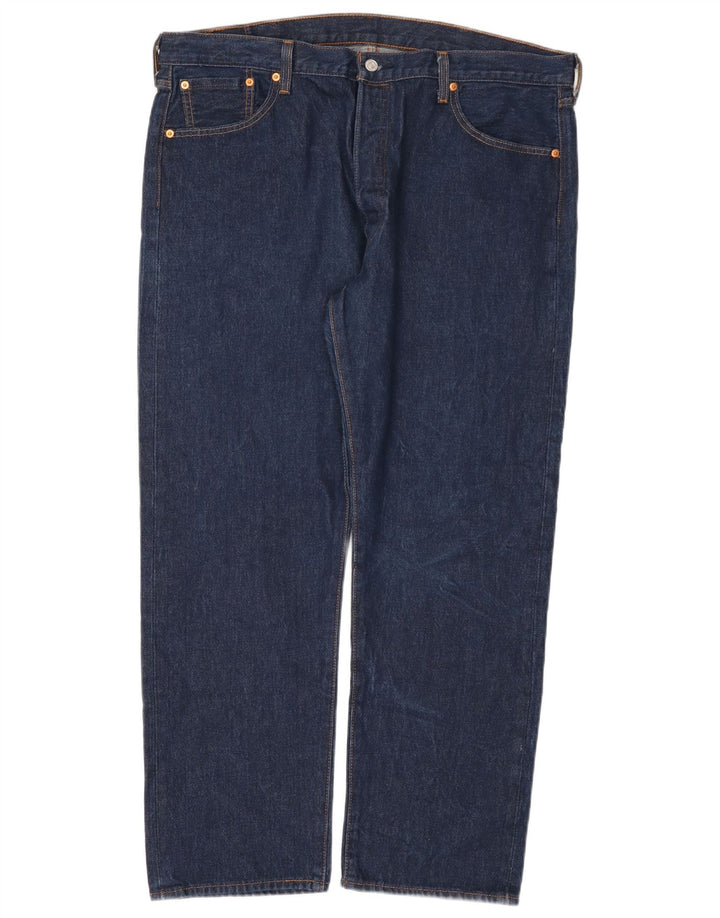 Levi's Jean Droit 501 Homme Bleu W42 L32 Coton