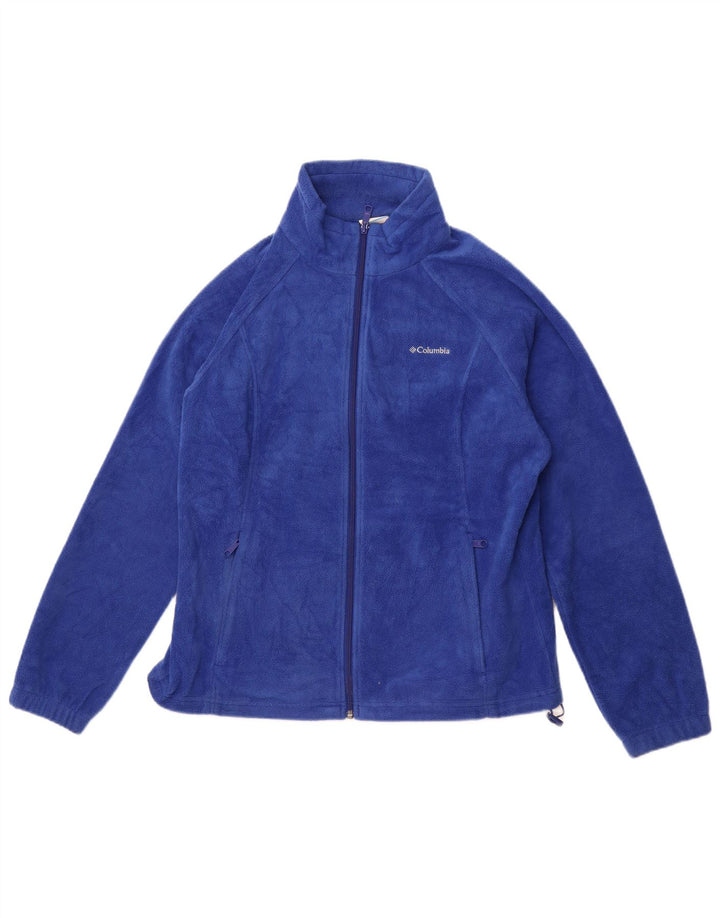 COLUMBIA Veste Polaire Femme UK 18 XL Bleu Polyester