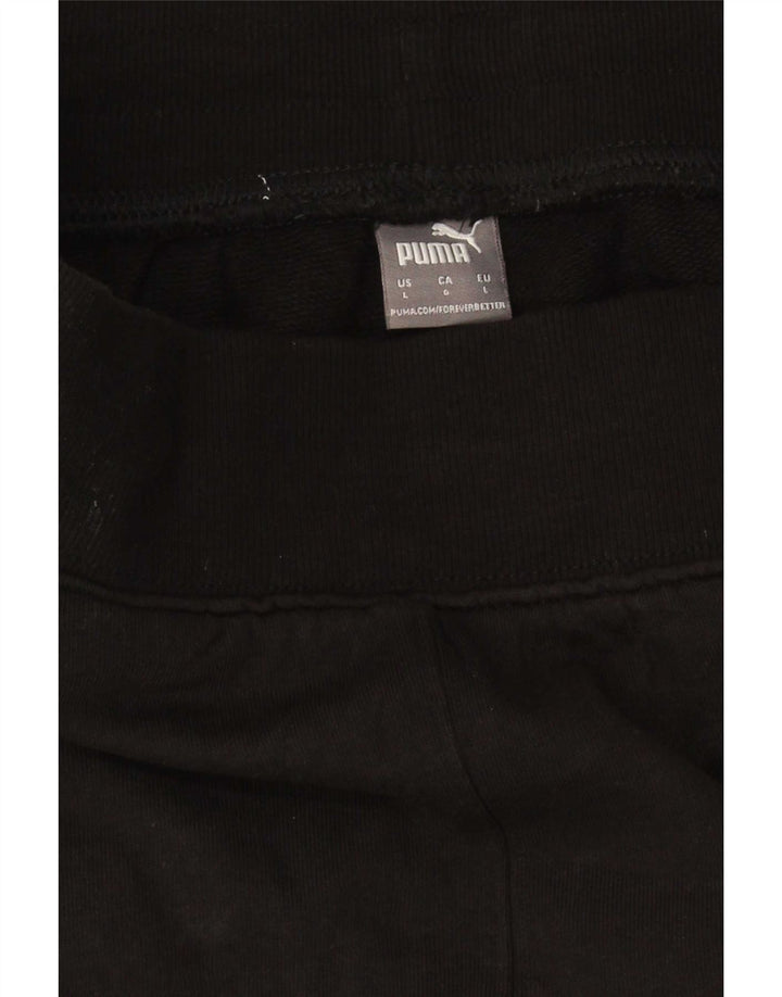 Puma Pantalon de survêtement pour homme Noir Taille L
