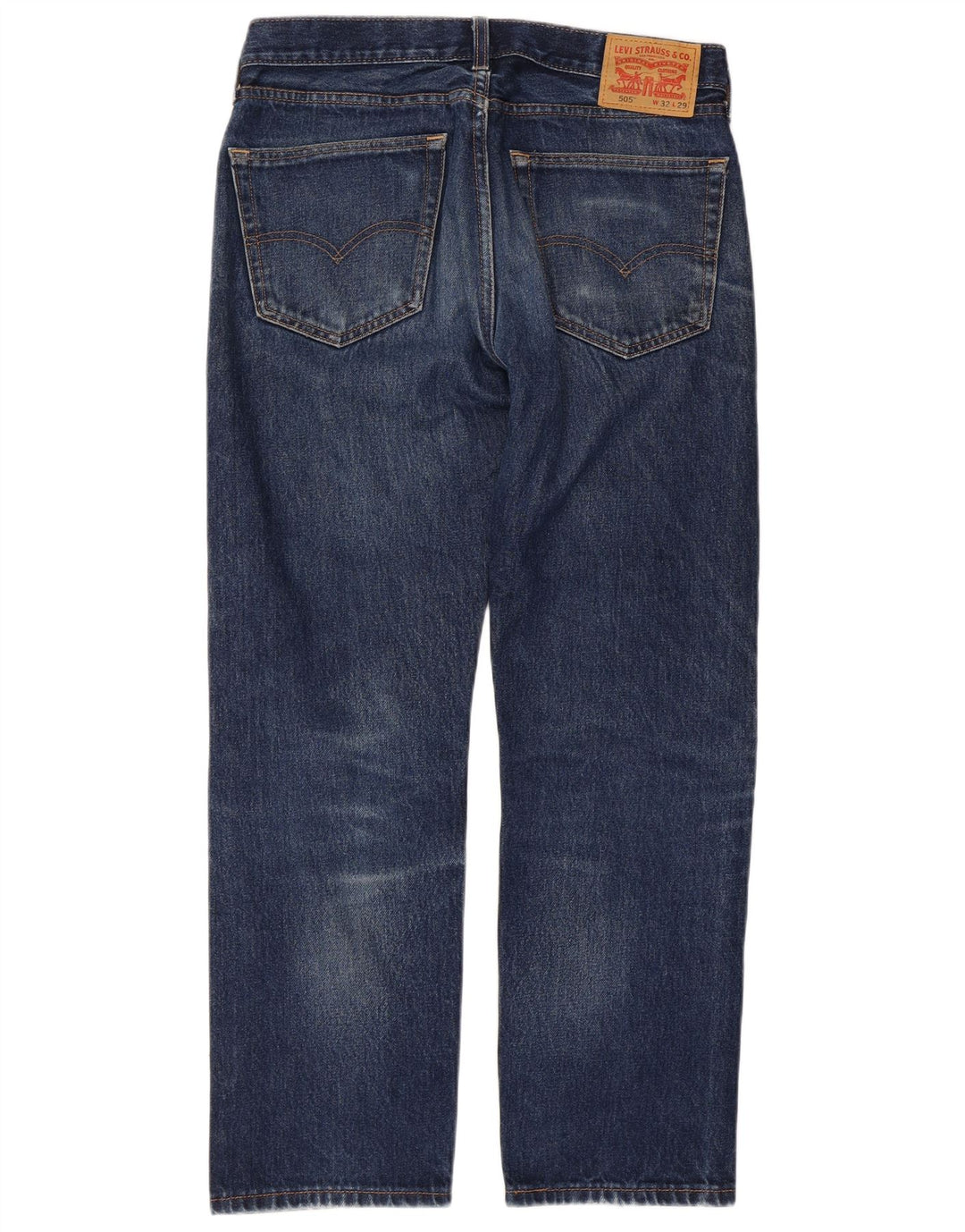 Levi's Jean Droit 505 Homme Bleu W32 L29 Coton