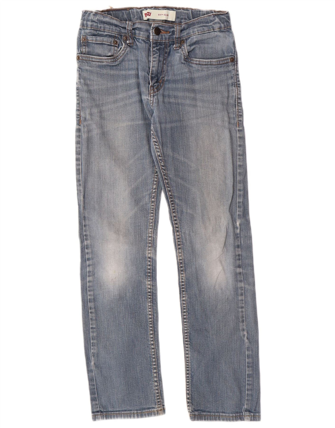 Levi's Garçon 511 Slim Jean 11-12 ans W26 L26 Bleu Coton Classique