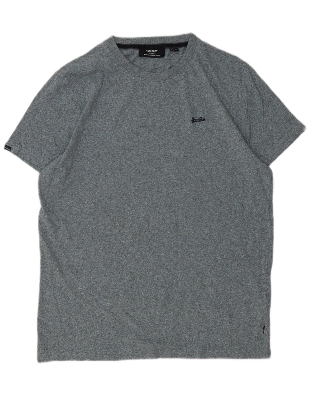 SUPERDRY T-Shirt Homme Top XL Gris Coton