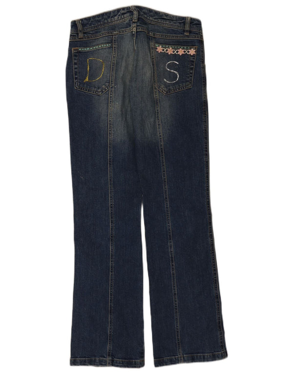 Jean Bootcut Femme Vintage W28 L31 Bleu Marine