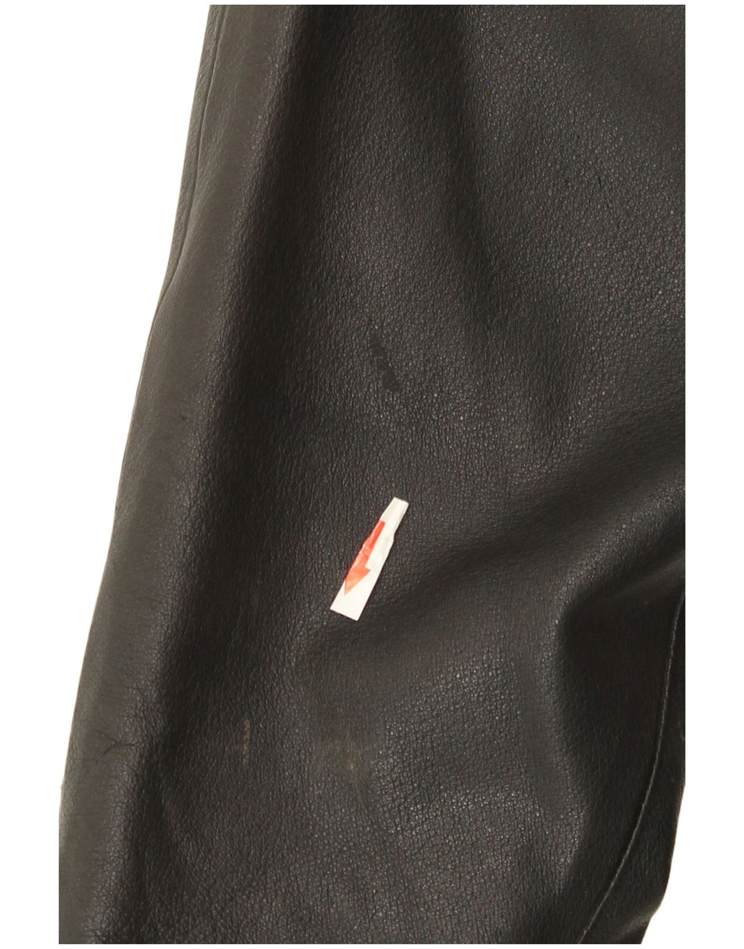 Veste en cuir surdimensionnée femme vintage IT 48 2XL Cuir noir