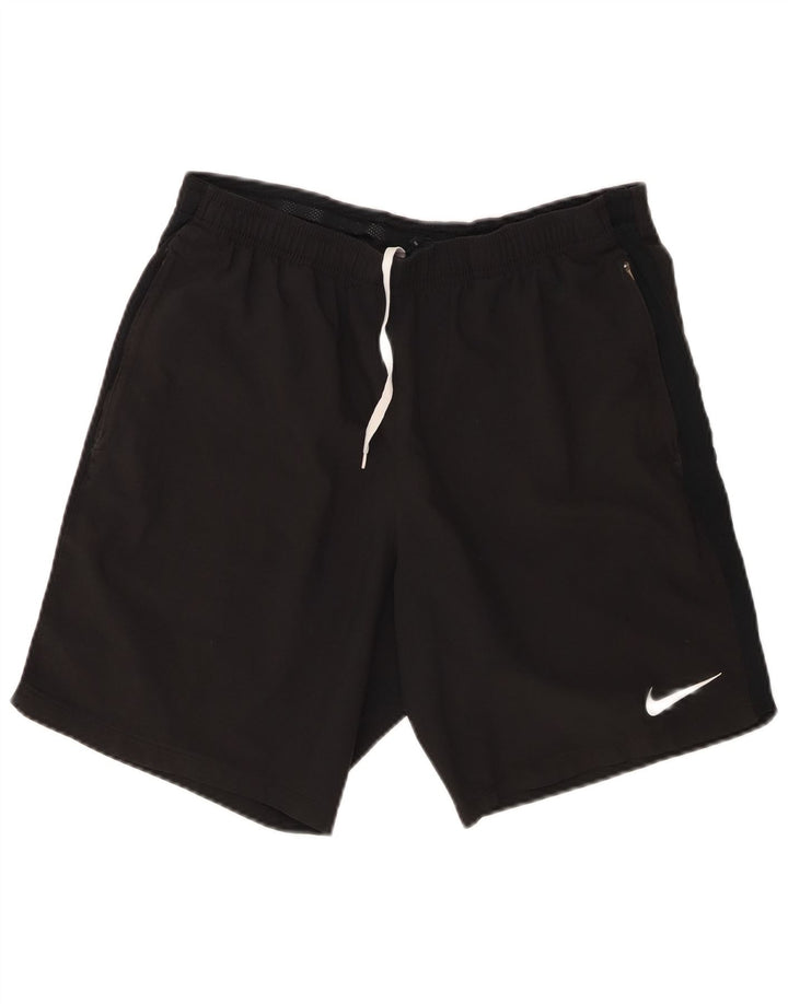 Nike Short de sport pour homme XL Noir Polyester