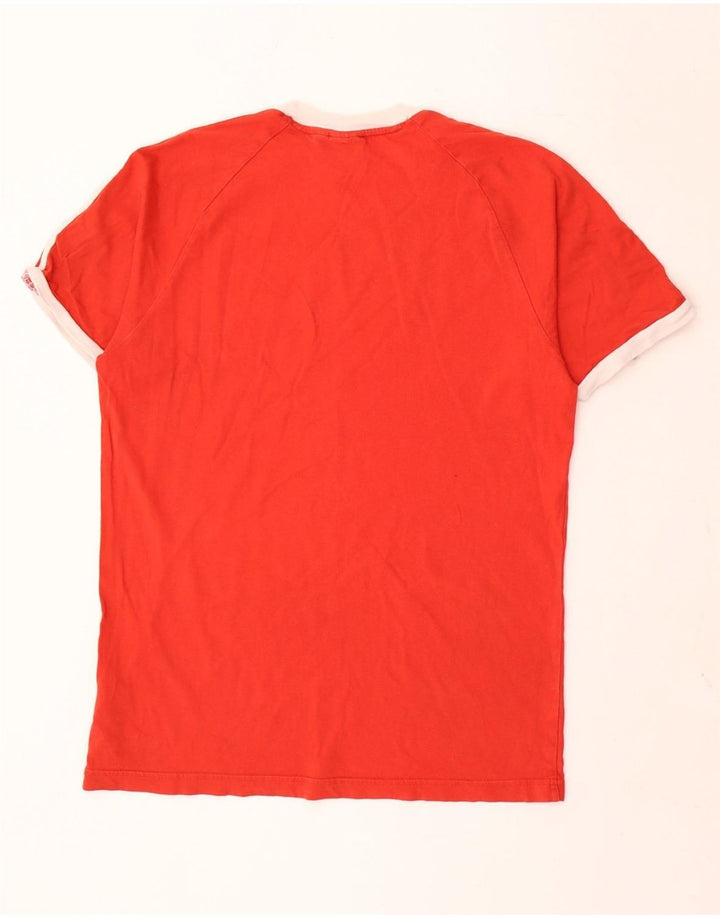 Adidas T-Shirt Homme Haut Large Rouge Coton