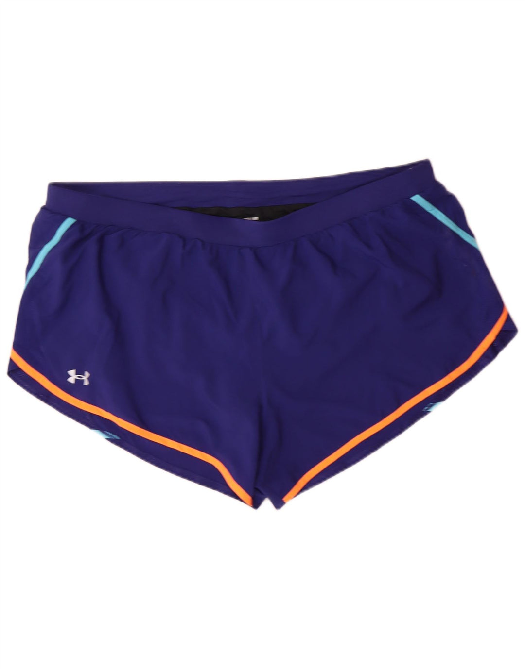 UNDER ARMOUR Short de sport Heat Gear pour femme UK 22 3XL Bleu marine Polyester