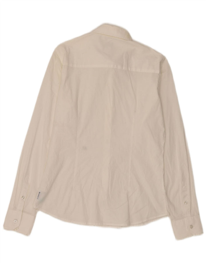 Armani Junior Chemise Garçon 15-16 ans Blanc Coton