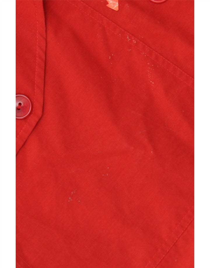 Max Mara Manteau de week-end pour femme UK 16 Large Rouge