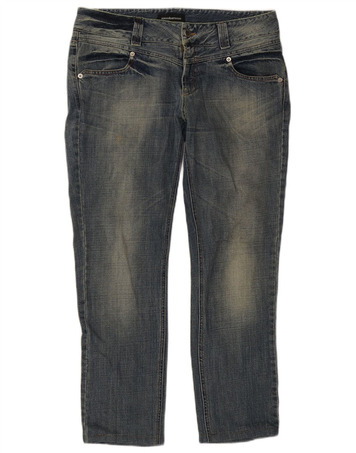 ROCCOBAROCCO Jean Slim Femme W34 L27 Bleu